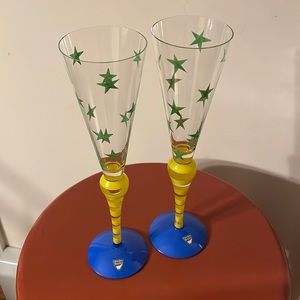 Orrefer’s clown flute glasses
